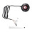 2X Computer Desktop -Knop met Dubbele USB-Poort Desktop Host Externe Startknop Plaktype Schakelaar 4
