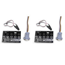 2X UPA USB ECU Programmer Universal Eeprom Adapter Board with SOP8 SOIC8 Clip UPA-USB V1.3 Test Cable