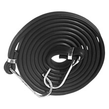 Elastisches Gepäckseil 230 X 1,6 X 0,1 Cm Schwarz