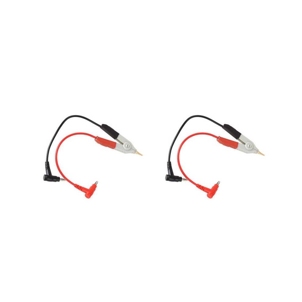 2X Smd High-Precision Chip Capacitor Test Clip Alligator Clip Test Fixture Component Test Clip Electrical Tool 6033897286015