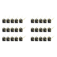 30 Sztuk DIY Cichy Ruch Wrzeciona Wskazówki Minutowe Zegar Ścienny Kwarcowy Mechanizm Mechanizmu Naprawy Zestawy Mechanizmu Zegara