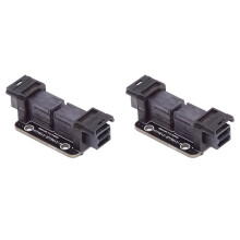 2X PCI-Express 4.0 Adapter SAS HD SFF-8643 Female to SFF-8643 Female PCBA Coupler Extender