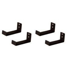 4X Estante para Esterillas de Yoga, Rodillos de Espuma, Bandas de Fitness, Ganchos de Pared y Organizador de Gimnasio.