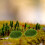 30pcs simulated moss stones artificial mossy balls for decoration 8