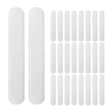 100Stk Weiß Selbstklebende Kragen-Schutzpads Aus Vliesstoff Für Herren