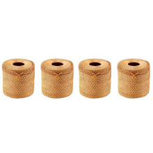 4Pcs Rattan Tissue Box Toilet Paper Cover Wicker Decorative Holders with Lid for Storage Single Roll and Tissues