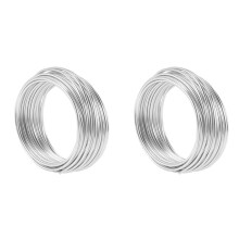 4Pcs 2mm Aluminium Wire 10M  Silver Wire for Jewellery Making Clay Modelling Bonsai and Model