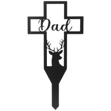 cemetery cross stake dekorativer friedhofspfahl aus stabilem material