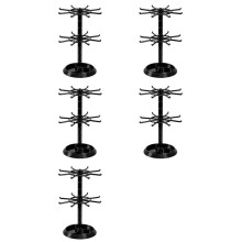 5X Jewelry Organizer 2 Tier Rotating Jewelry Display Stand Necklace Tower Storage Rack