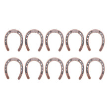 60 Pièces Séries Bonne Chance Faveurs de Mariage de Fer à Cheval avec Tags Cadeaux Horseshoe Rustiques pour Décorations de Noce Vintage