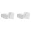 100 PCS Magic Sponge Eraser Sheets,Convex Point Melamine Sheets,Disposable Portable Magic Cleaning Eraser Thin Wipes 1