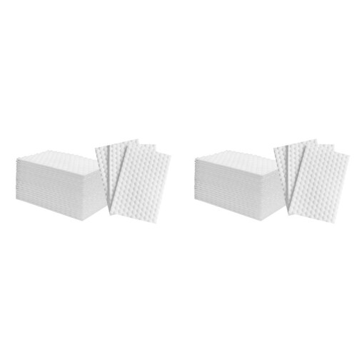 100 PCS Magic Sponge Eraser Sheets,Convex Point Melamine Sheets,Disposable Portable Magic Cleaning Eraser Thin Wipes