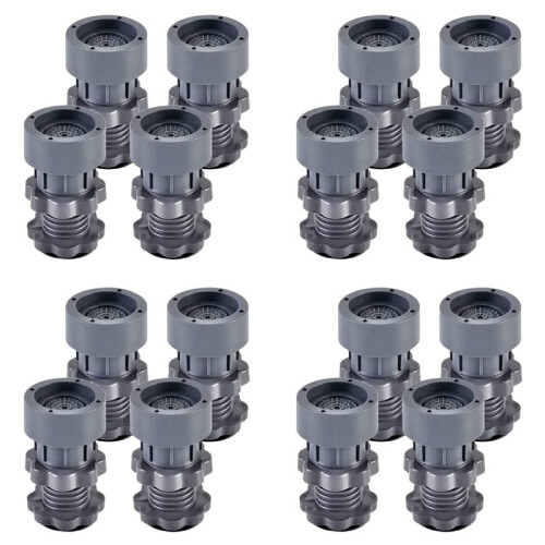 Adjustable Height Washing Machine Support, Anti Vibration Washing Machine Foot Pad, 16PCS