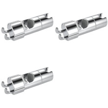 3X Hand Shower Holder with 2 Hooks, Adjustable Shower Holder, 360 Rotatable Shower Holder, for Bathroom