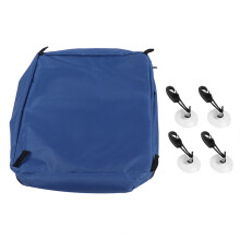 Portable Cooler Bag Picnic Thermal Bag with Suction Cup for Surfing Deck Submarine Blue