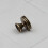 30mm Antique Brass Round Knob Rustic Cupboard Pull 10