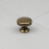 30mm Antique Brass Round Knob Rustic Cupboard Pull 4