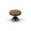 30mm Antique Brass Round Knob Rustic Cupboard Pull 1