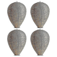4-pack Wasp Nest Decoy Wasp Deterrent for Wasps Hornets