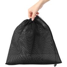 Mesh Pond Pump Filter Bag 47X47Cm Schwarz Mit Kordelzugverschluss