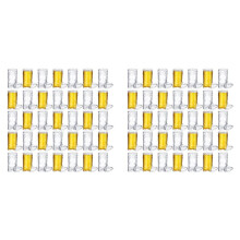 72 Pieces 1 OZ Clear Cowboy Glasses  Cowboy Boot Shot Glasses Plastic Western Cowboy Glasses Transparent