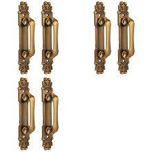 6Pcs European Style Door Handle,Door Pull Handle, Metal Sliding Door Handle for Cabinet Drawer Cupboard Accessory