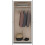 Seconique Denver 2 Door Wardrobe Bedroom Set - Grey Gloss 4