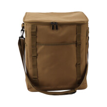 Camping Insulated Food Cooler Bag Outdoor Portable Cooler Box Outdoor Camping BBQ Picnic Lunch Bento Box Khaki