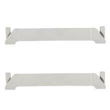 2pcs Stainless Steel Griddle Spatula Holder Griddle Tool Holder Barbecue Tool Hold Rack Griddle Accessories