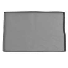 28in Griddle Mat Silicone Anti Stick Anti Slip High Temperature Resistant Protective Griddle Top Cover Grey