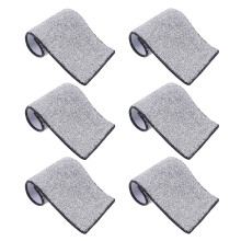 6Stk Ersatzmop Pads Für Faserreinigung, Staub Und Nasswischmopp