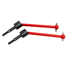 RC Car Metal Drive Shaft 64mm CVD for Tamiya TT02B DT02 DT03 DF02, Durable Upgrade Parts Set 2Pcs