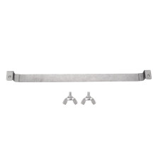 Bakplaatspatelhouder, roestvrijstalen grillschraperhouder, barbecuegereedschaprek, accessoires voor kamperen, picknick en barbecuebenodigdheden.