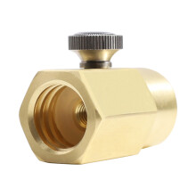 Messing adapter voor frisdrankflessen, CO2-cilinder vuladapter, CO2-vulventielConnectorFles TR21-4 bijvullen naar CGA320