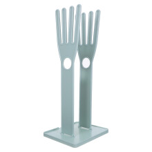 1 stück abtropfgitter-halter für handschuhe schwamm, küche bad (blau)