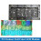 2pcs 160x80mm P2.5 LED Screen Panel Module 64x32 Pixels 1/16 Scan 3in1 SMD P2.5 Indoor Full Color LED Panel Module 3