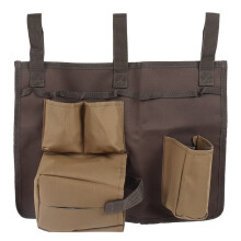 Camping Tableware Storage Bag 600D Oxford Cloth Wear Resistant Multipurpose Tableware Hanging Bag for Outdoor Camping