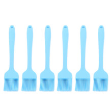 6 Pcs  Cooking Brush Silicone Basting Pastry Brushes for BBQ Grill Baking Kitchen Cooking