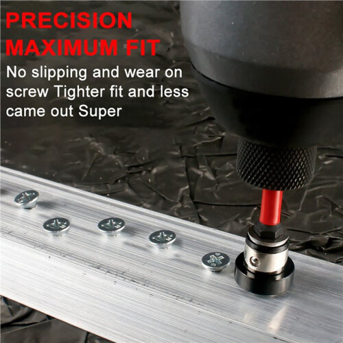 25pcs Positioning Screwdriver Bits Drywall Screw Bits 50mm Magnetic Positioning Screwdriver Bits for Plasterboards 2