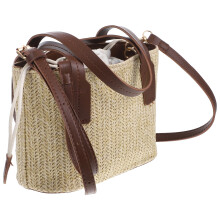 1 stück web-handtasche, dekorative portable umhängetasche