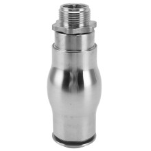 304 Stainless Steel Frothy Nozzle Water Fountain Frothy Sprayer Nozzle for Landscape Pool Patio G1in 10‑126kpa