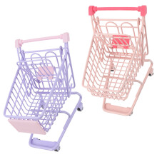 8 Stück Mini Einkaufswagen Spielzeug Trolley Schreibtisch Organizer