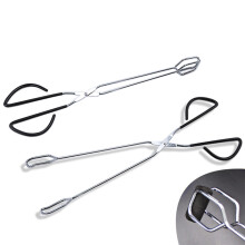 Scissor Tongs Barbecue BBQ Grill Pastry Tongs Baking Cooking Clamp Kicthen Food Scissor Tongs Stainless Steel Handles