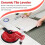 2X Wall Tile Installation Tool Suction Cup Tensioner Ceramic Tile Leveler Stone Strong Suction Lifting Fixing 5