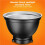 2X Standard Reflector Diffuser Lamp Shade Dish 55 Angle for Bowen Mount Studio Strobe Flash Light Speedlites 8