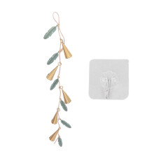 Cow Bells Wind Chimes Hand Crafted Vintage Rustic Relaxing Wind Bell for Outdoor Patio Balcony Door Wall