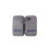 Raindrops Reiseorganizer Etui Passmappe Grau 1 Satz 2
