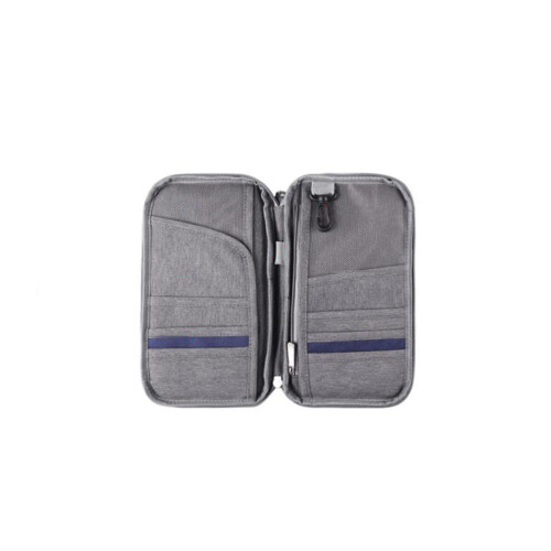 Raindrops Reiseorganizer Etui Passmappe Grau 1 Satz 1