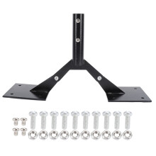 Soporte ajustable para veleta de acero endurecido resistente a la erosión para tejados y jardines.