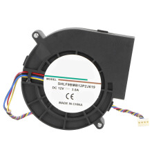 12V 3.8A 190CFM Centrifugal Blower Double Ball Bearing Air Blower Fan BBQ Accessory